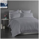 Onkaparinga Yarra Waffle King Bed Quilt Cover Set Grey