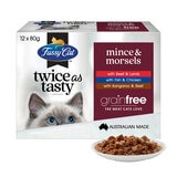 Fussy Cat Mince & Morsels 48 x 85g