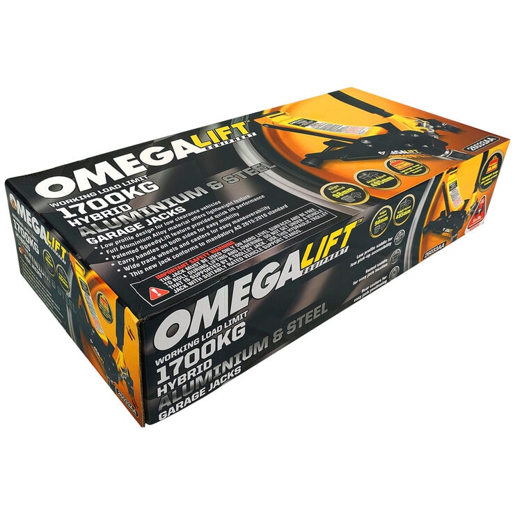Omega Hybrid Aluminum/Steel 1.7T Pro Racing Jack Omega Hybrid Aluminum/Steel 1.7T Pro Racing Jack