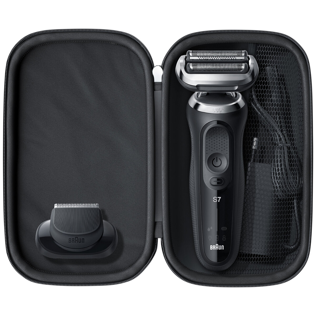 Braun Series 7 Electric Shaver Design Edition with Black Travel Case