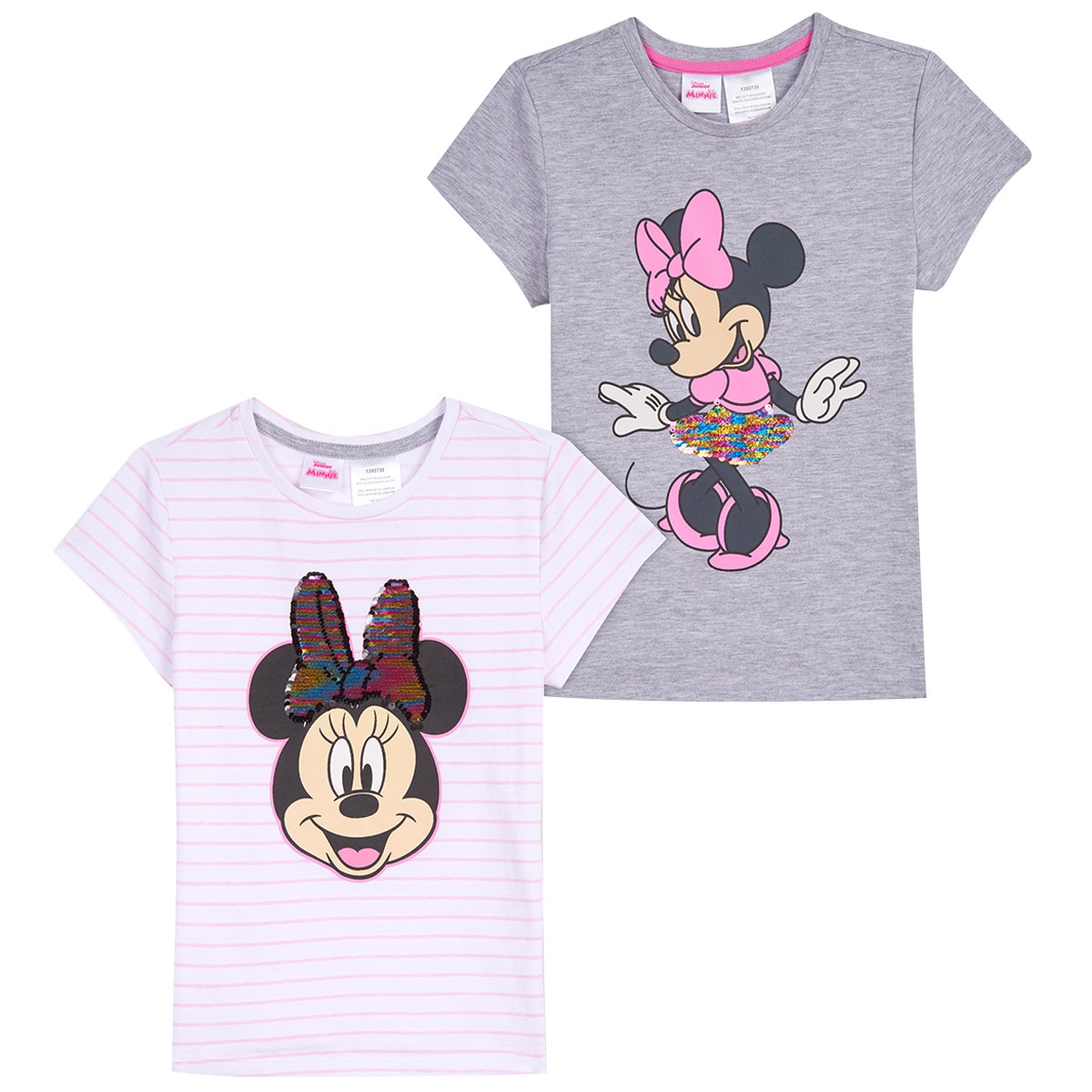 Characters Kids' Sequin Flip Tee 2 pack - Minnie