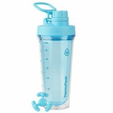 Thermoflask Tritan Shaker Spout Lid With Agitator 710ml 2 Pack Blue White