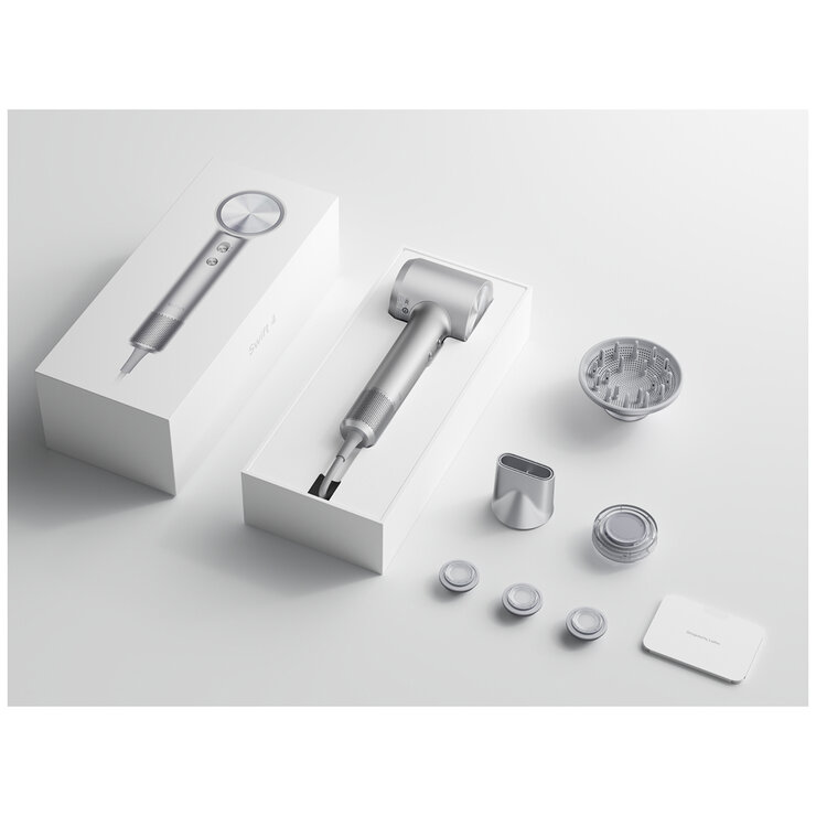 Laifen Swift 4 High Speed Hair Dryer Silver 1HD51SAUSI001