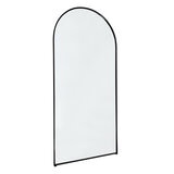 CAFE LIGHTING & LIVING Archibald Floor Mirror Black