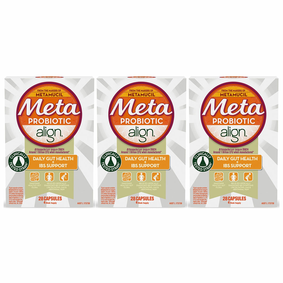 Meta Align Daily IBS Probiotic 84 Capsules Meta Align Daily IBS Probiotic 84 Capsules