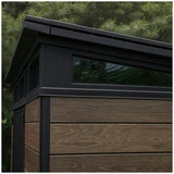 Keter Signature Pent Shed 2.8 x 2.2M - Walnut Look Keter Signature Pent Shed 2.8 x 2.2M - Walnut Look