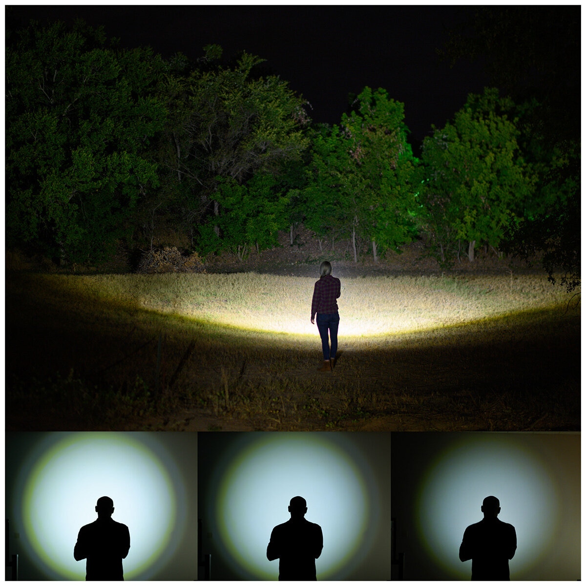Lumen Dual Power Focusing Flashlight