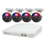 Swann Professional Wired 4K NVR Security System with 4 Wired Bullet Cameras SWNVK-88990W4