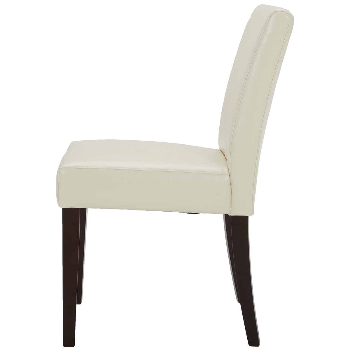Kuka 2 Pack Cream Bonded Leather Chair