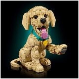 LEGO Icons Golden Retriever Puppy 11384