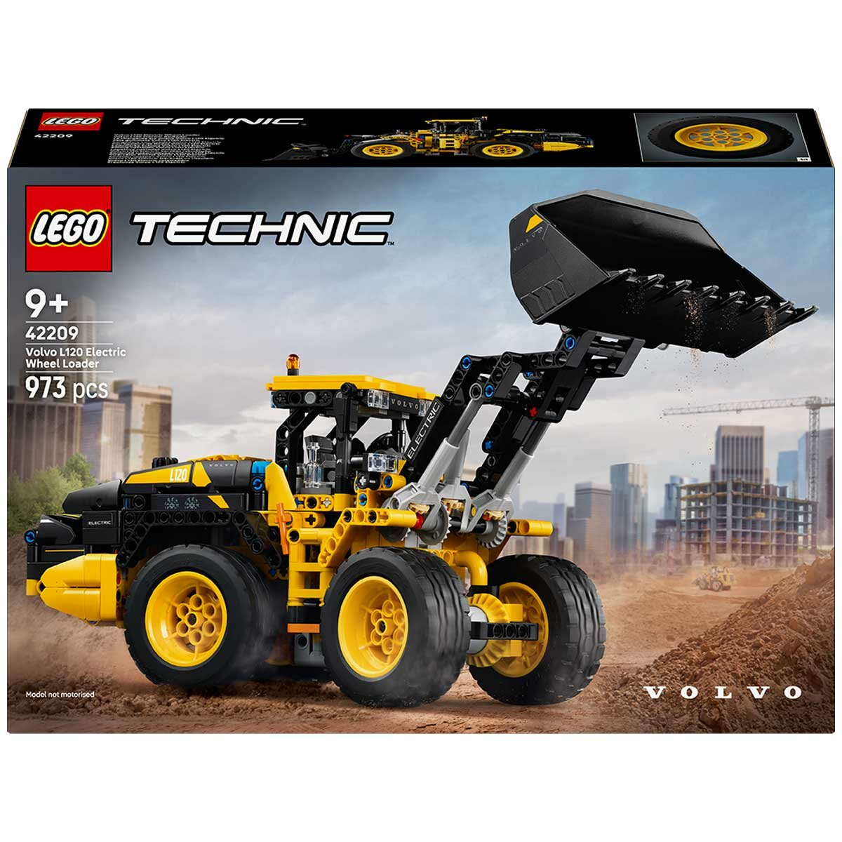 LEGO Volvo L120 Electric Wheel Loader 42209