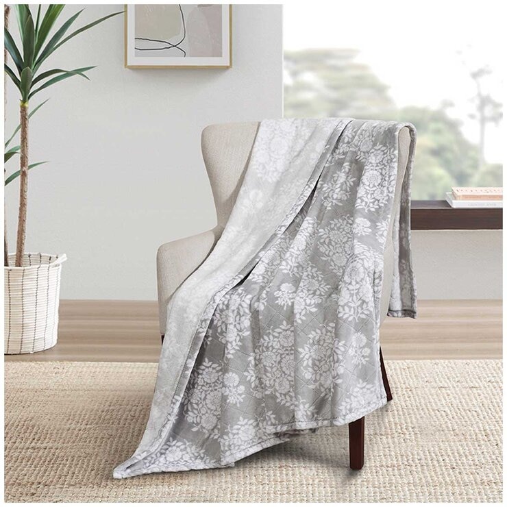 Fraiche Maison Velvet Plush Throw 152cm x 177cm Layla
