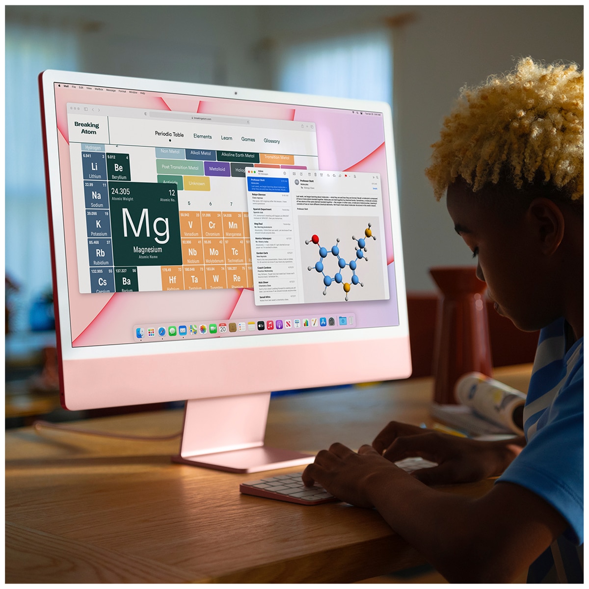 iMac M1 24 Inch 512GB Blue MGPL3X/A Costco Australia