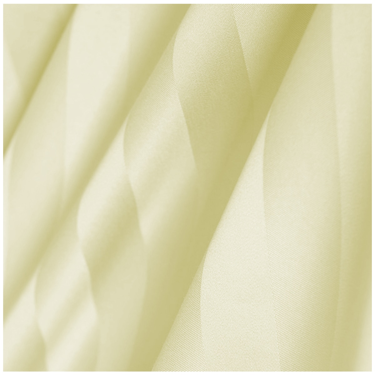 Kingtex 1200TC Egyptian Cotton Sateen Stripe Quilt Cover Set King - Cream