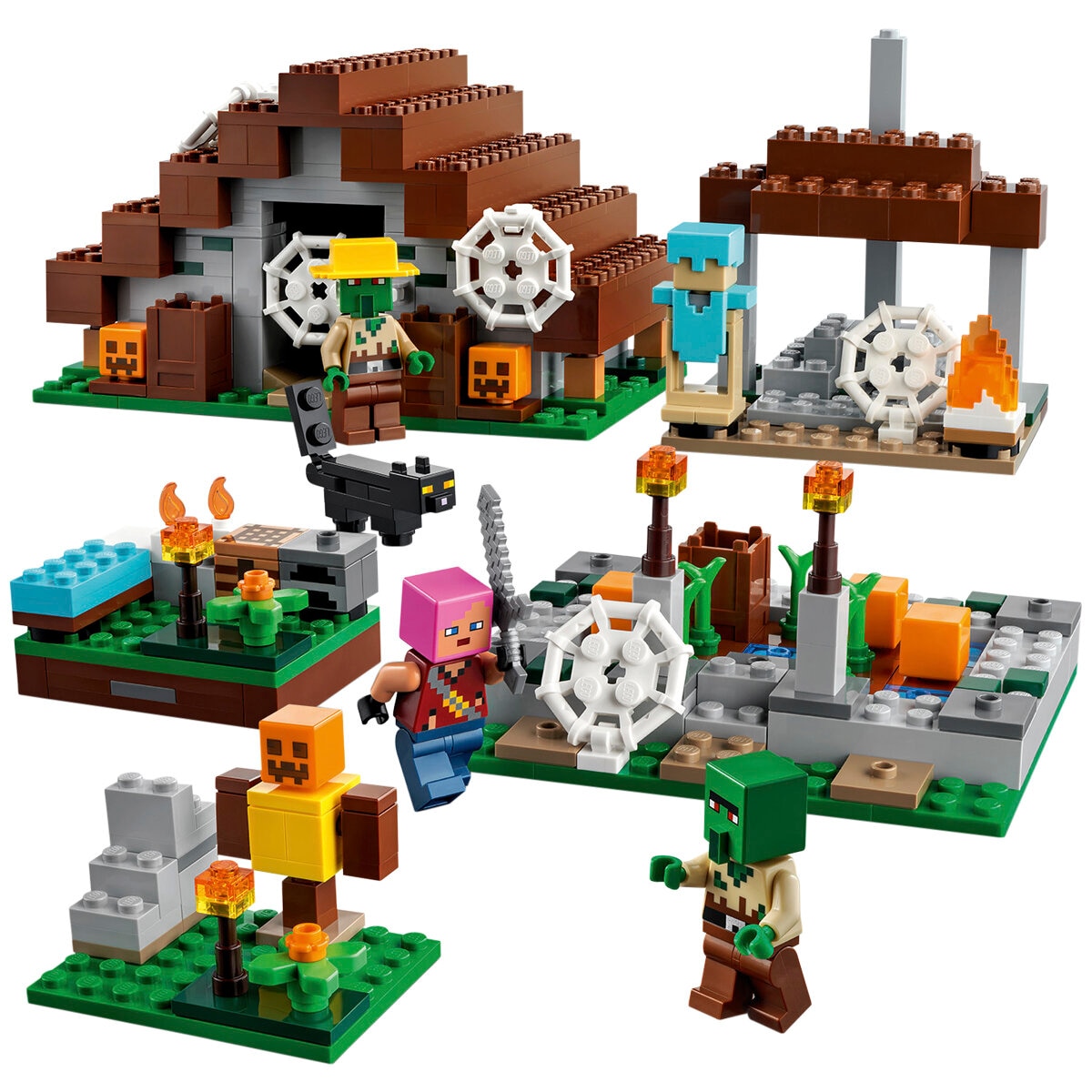 LEGO Minecraft The Abandoned Village 21190 Costco Austr