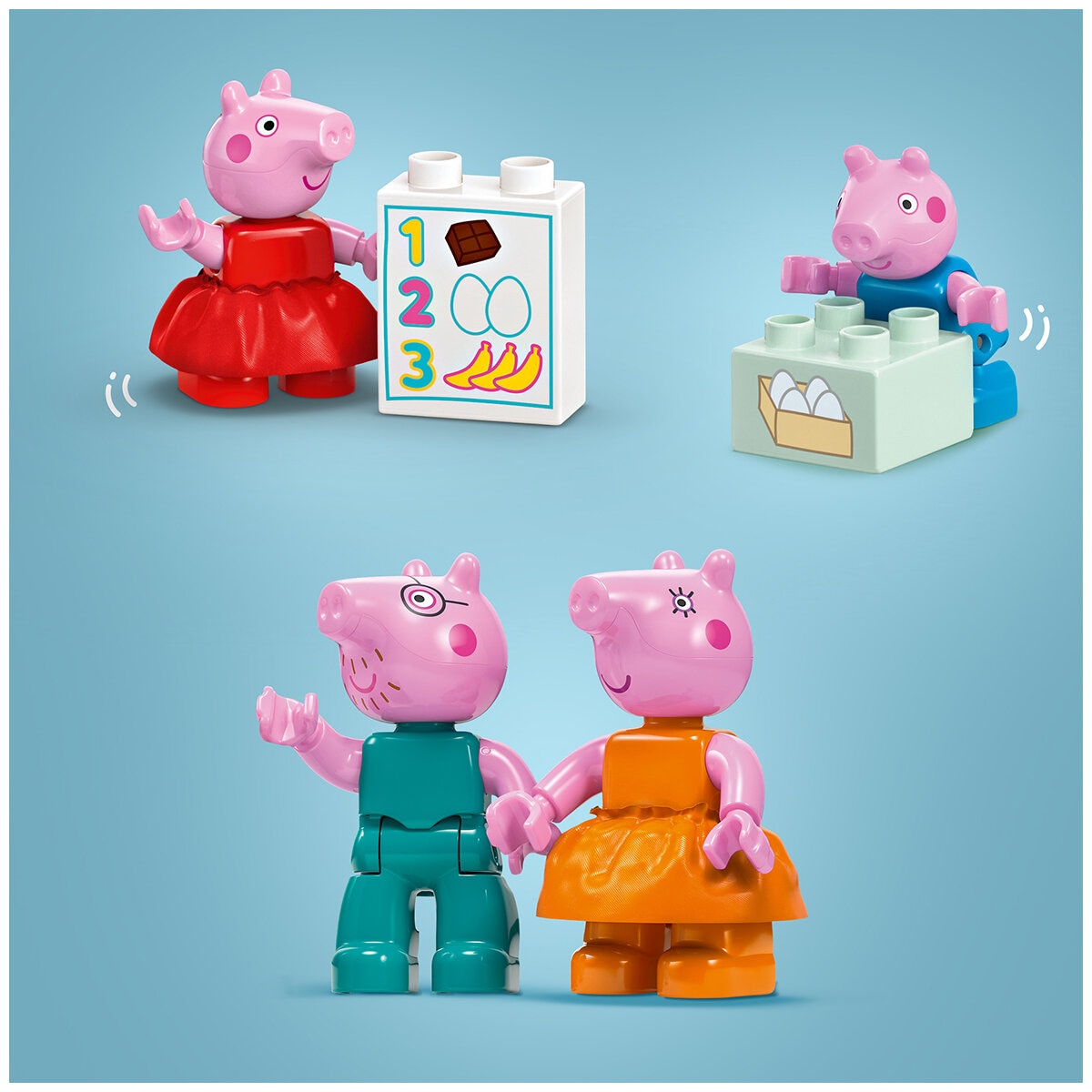 lego duplo peppa pig supermarket 10434