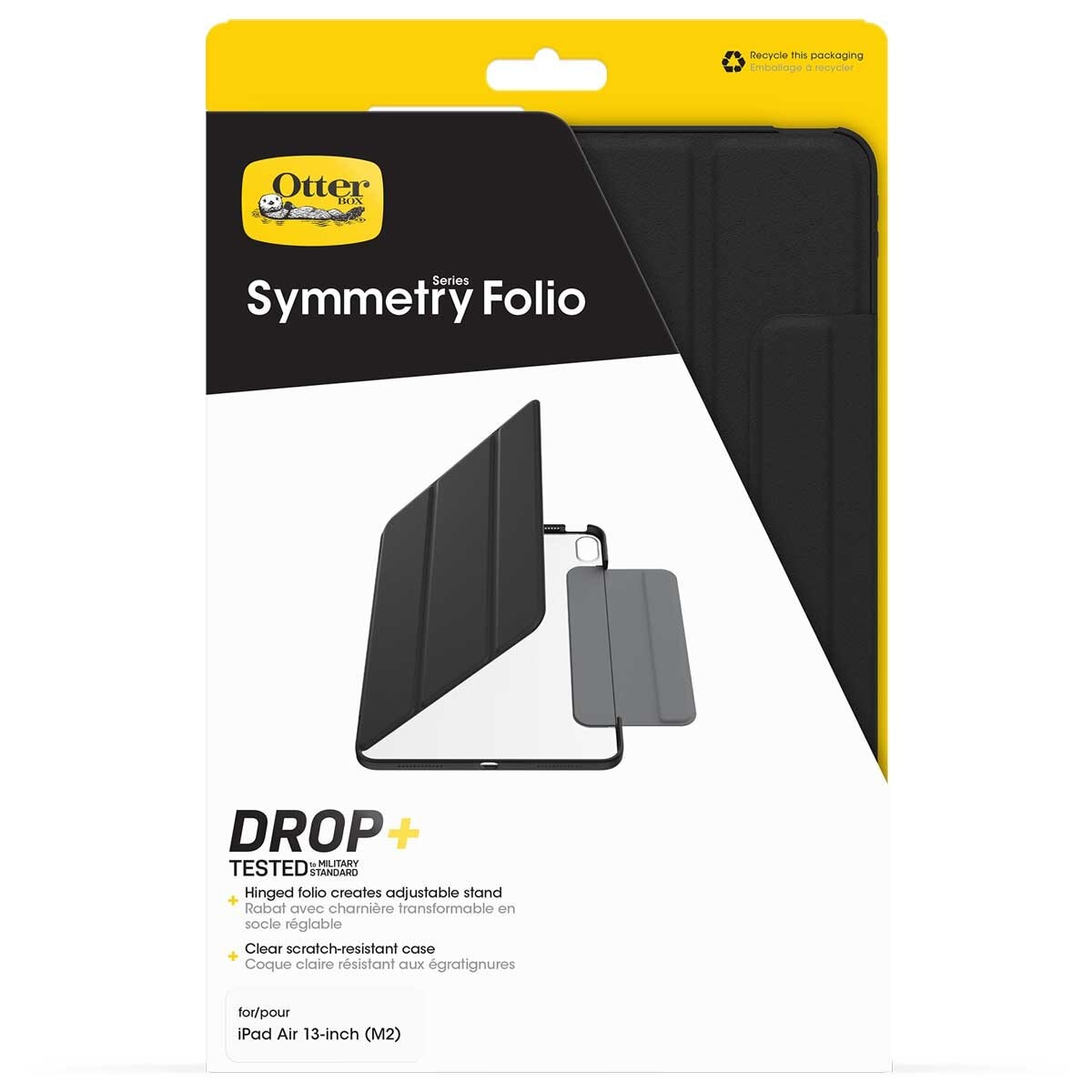 OtterBox Symmetry Folio Apple iPad Air M2 1st Gen Case Starry Night Black 77-95264