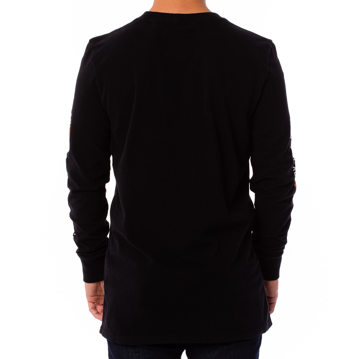 SuperDry LS Tee - 23 Logo - Black