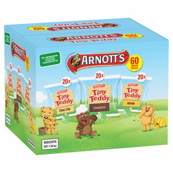 Arnott's Tiny Teddy Variety Pack 60 x 25g