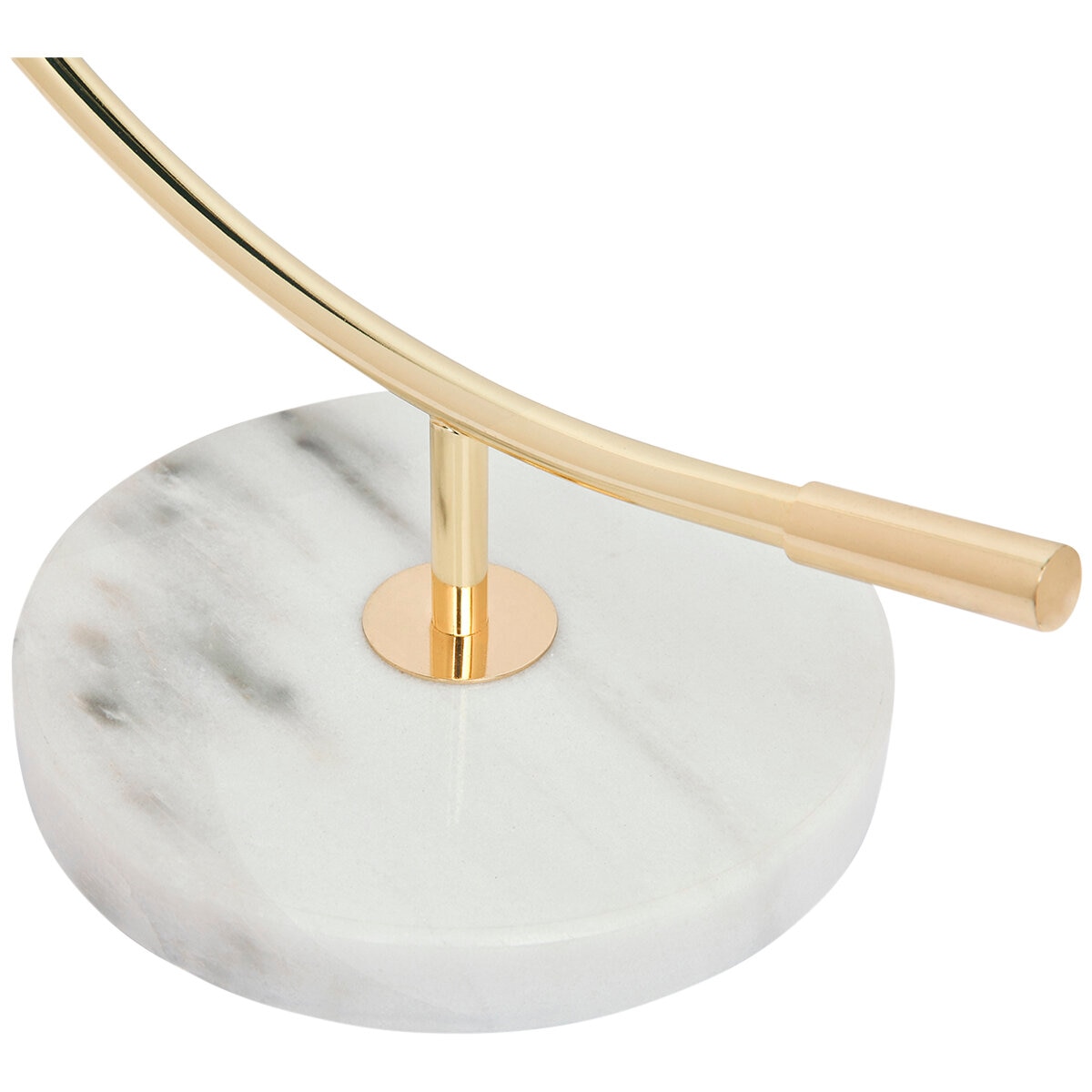 Cafe Lighting and Living Seville Table Lamp GoldWhite