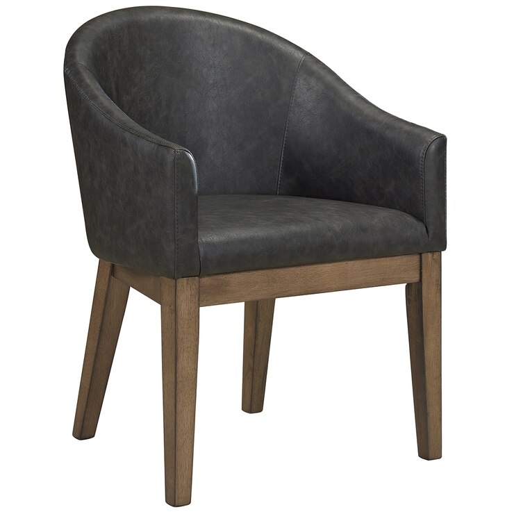 Bayside Furnishings Dining Chairs Dark Grey 2pk Costco Australia