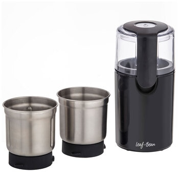 Leaf & Bean 2-in-1 Electric Coffee and Spice Grinder DLE0050
