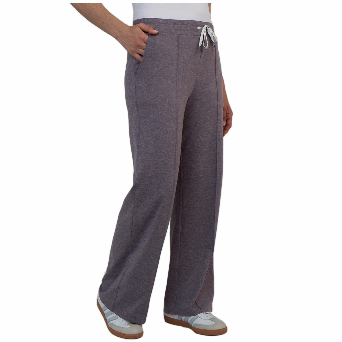 Kirkland Signature Women's Pintuck Pant Purple