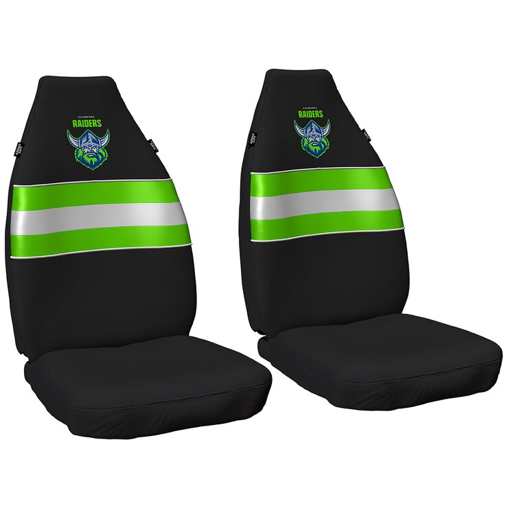NRL Front Pair of Seat Covers Size 60 Canberra Raiders Costco Australia