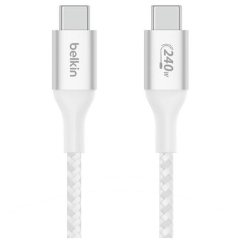 Belkin BoostCharge USB-C to USB-C Cable 2M White CAB015BT2MWH
