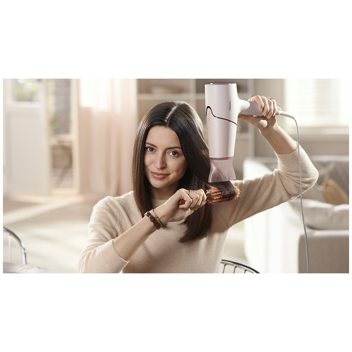 Philips Hair Dryer 5000 ThermoShield Sensor BHD53000