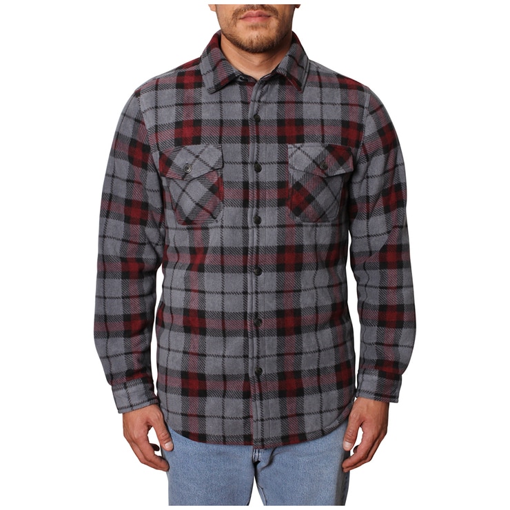Freedom Foundry Men's Plush Shirt Jacket - Castlerock