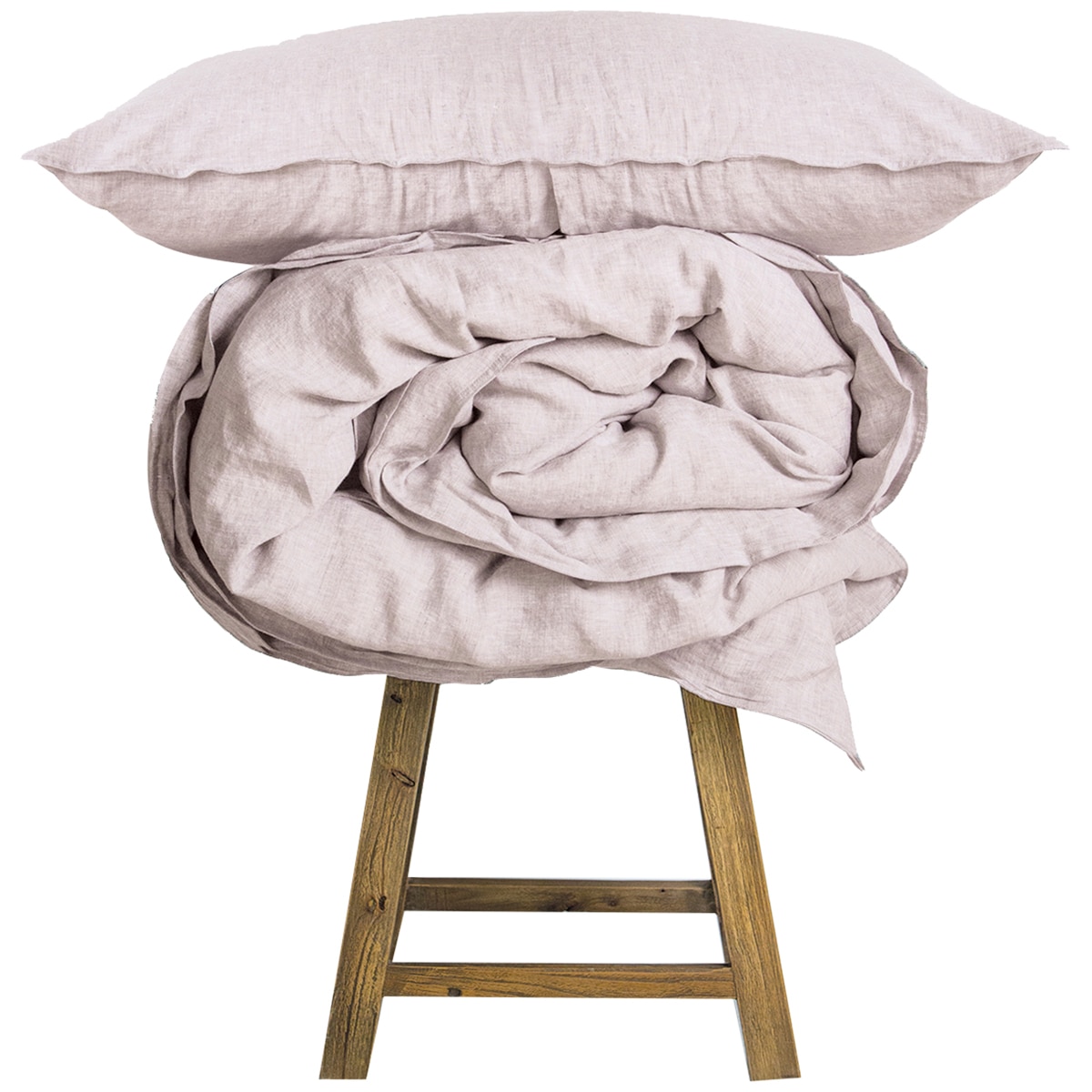 Moran Home Quilt Cover King Size - Blush