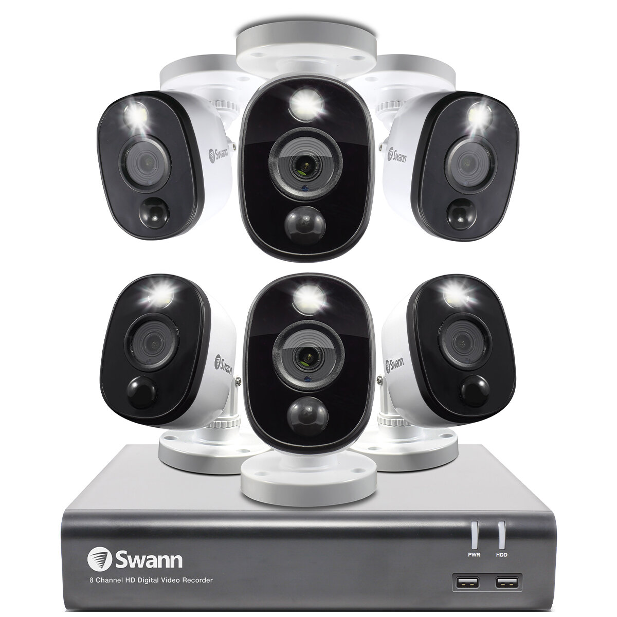 Swann 6 Camera 1080p DVR System