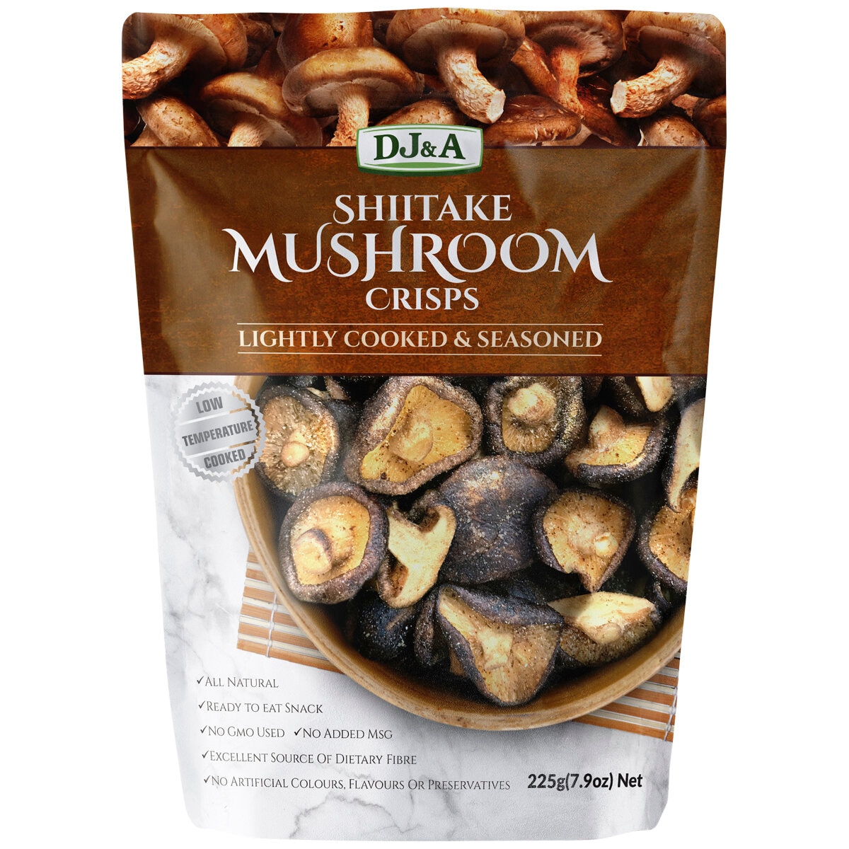Shiitake Mushroom Crisps 225g