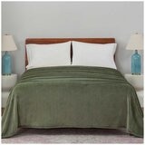 Berkshire Luxe Loft Blanket King Green