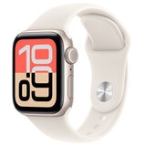 Apple Watch SE 3 Starlight Aluminium Case With Starlight Sport Band