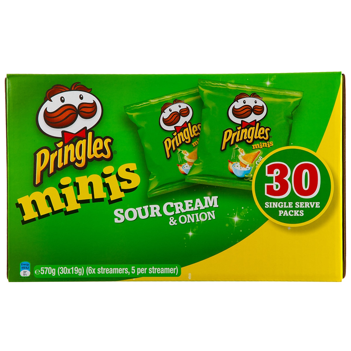 Pringles Minis Sour Cream & Onion 30 x 19g