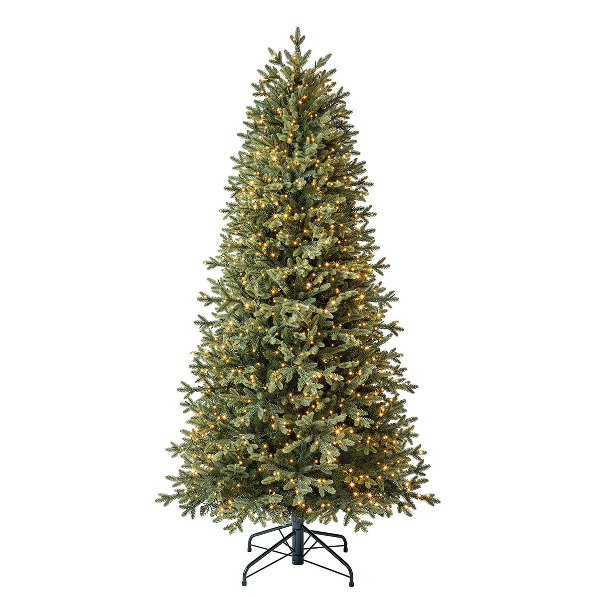Pre-Lit Slim Aspen Artificial Christmas Tree 1.98m