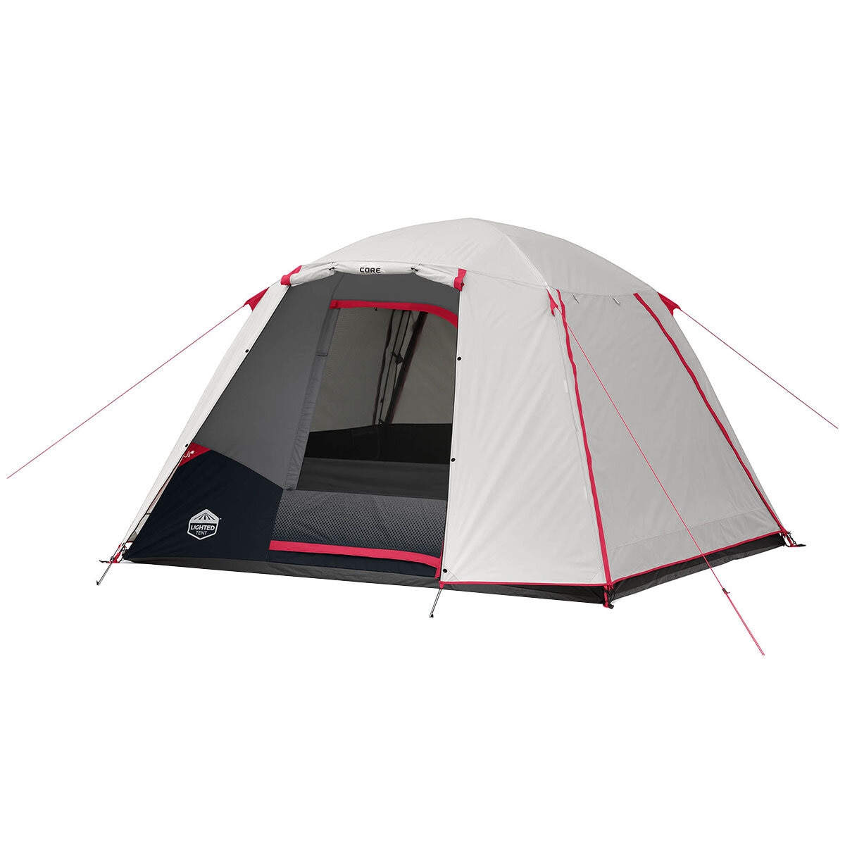 Core Equipment 6 Person Lighted Dome Tent