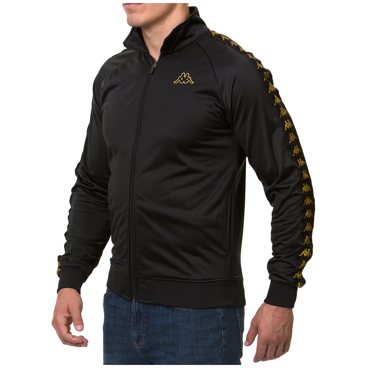 Kappa Jacket - Black + Gold