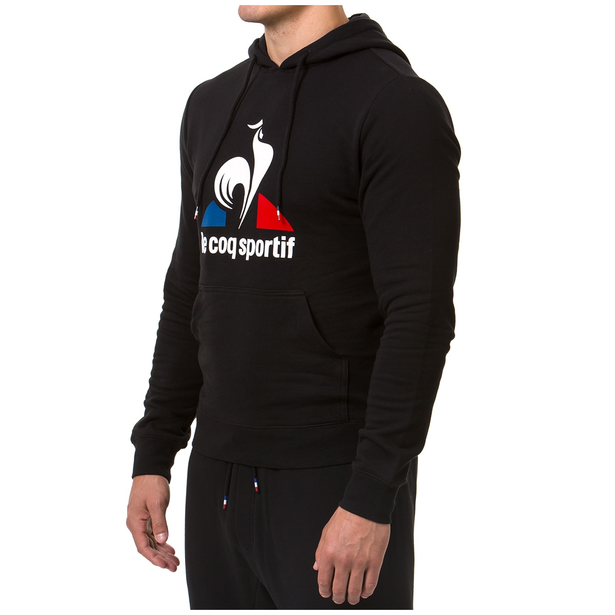 Le coq Labrit Hooded Sweater - Black