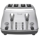 Delonghi Icona Classic 4 Slice Toaster White