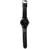 Emporio Armani Men's Three-Hand Date Black Leather Watch AR1732