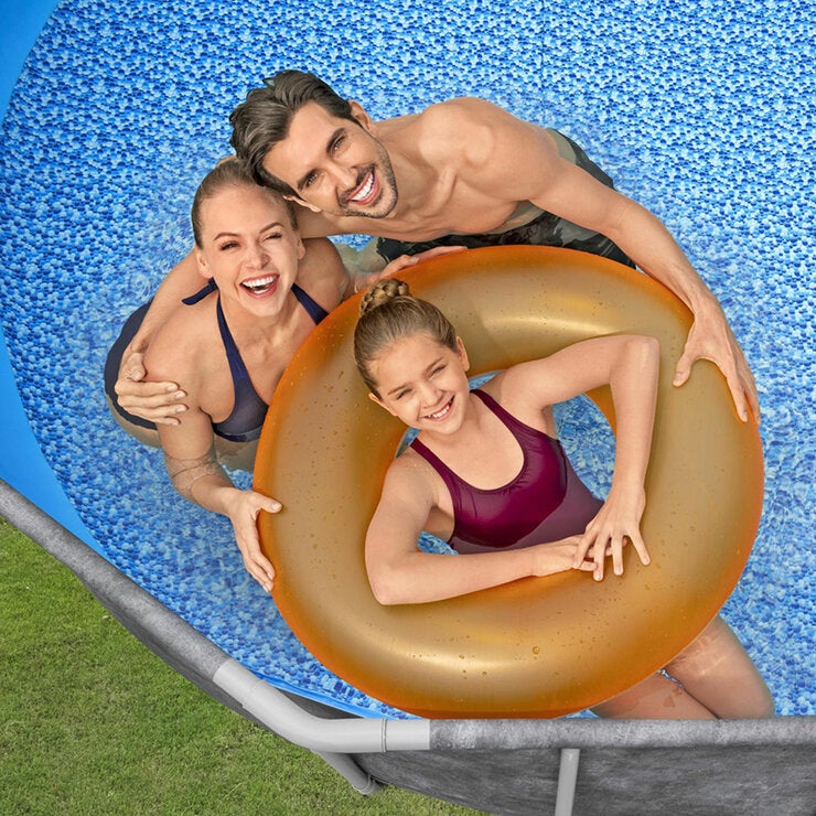 Bestway Platinum Series Power Steel Above Ground Pool Set 6.1m Bestway Platinum Series Power Steel Above Ground Pool Set 6.1m