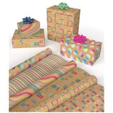 Ks Spring Reversible Trio Gift Wrap