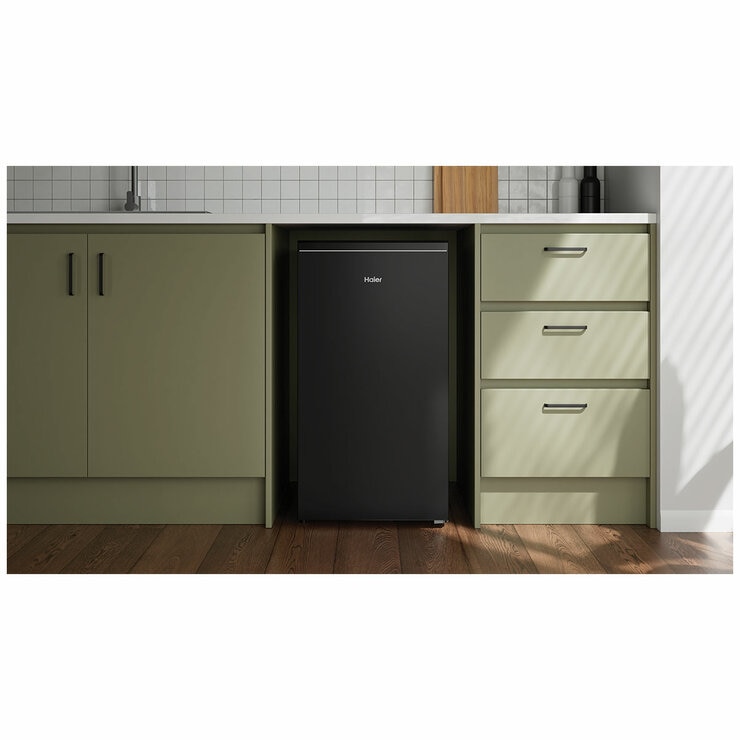Haier 90L 300 Series Bar Refrigerator Black HRF90UG2