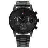 Tommy Hilfiger Black Steel Black Dial Men's Watch