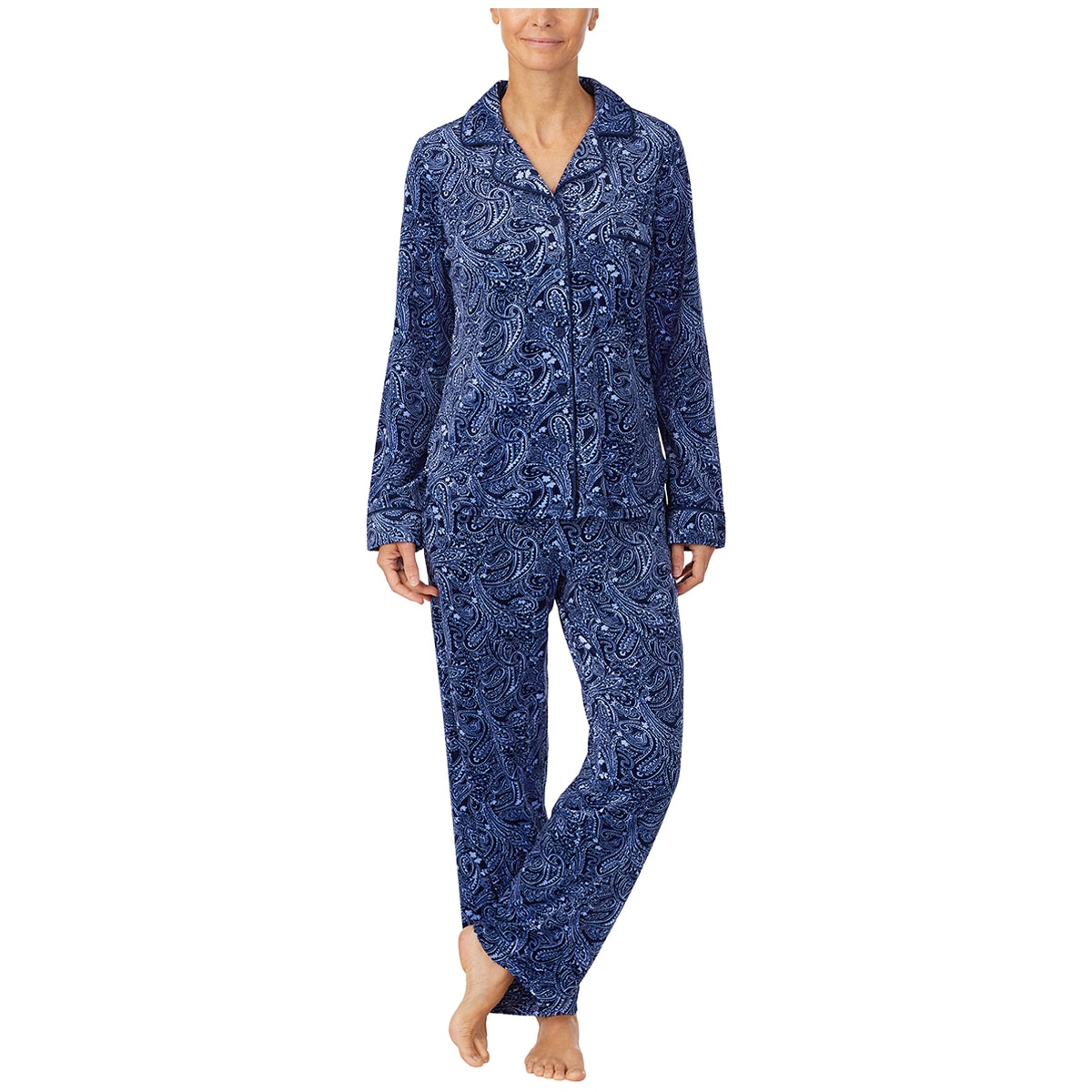 Carole Hochman Women's 2pc PJ Set - Blue Print