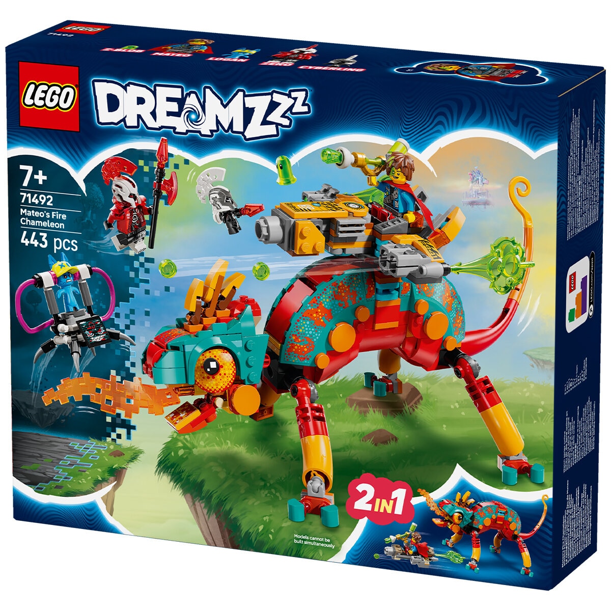 LEGO Mateo's Fire Chameleon 71492