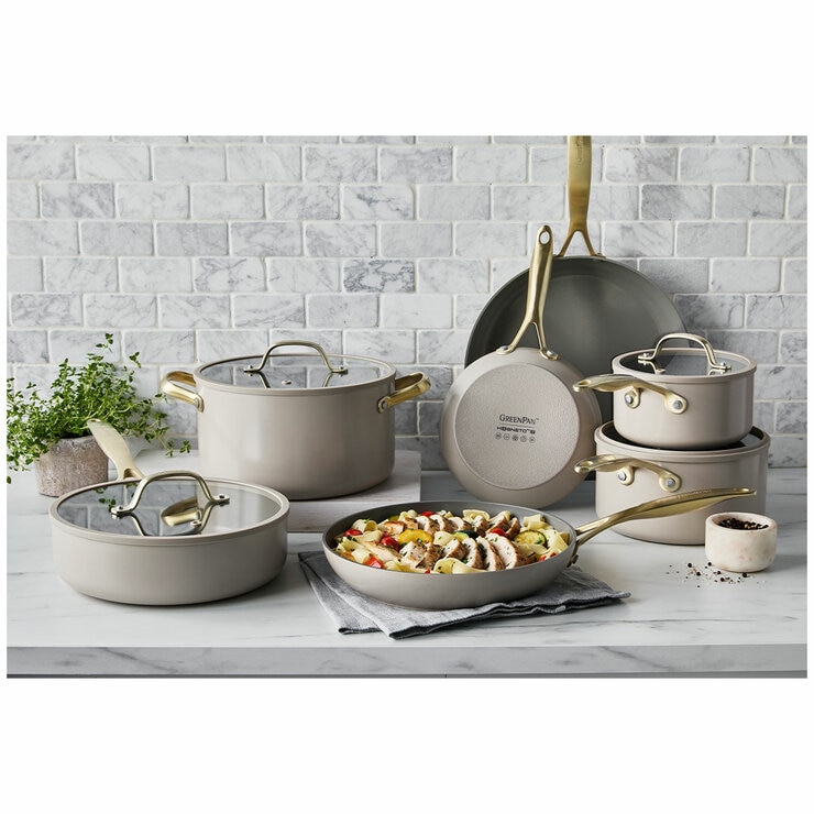 Greenpan Jewel Ceramic Cookware Set 7 Piece